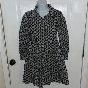 AUREUM Monochrome Geometric Patterned Fabric